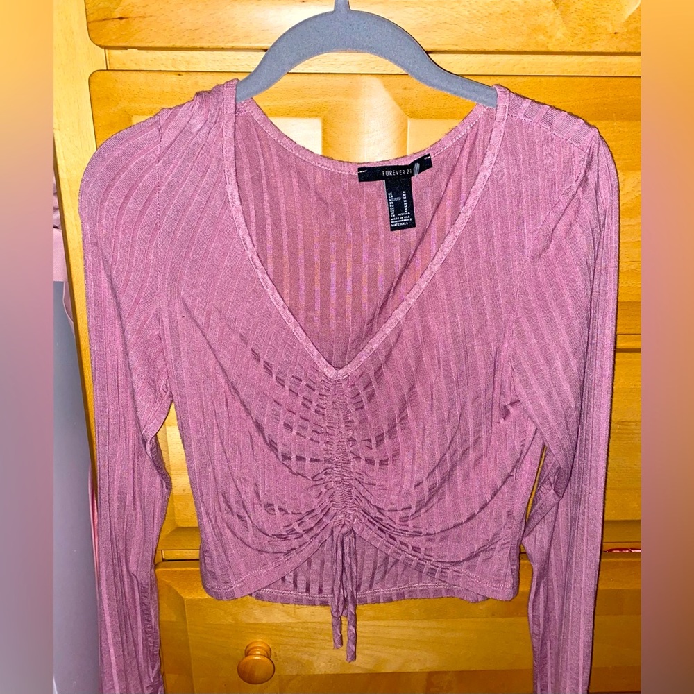 Ruched Crop Top